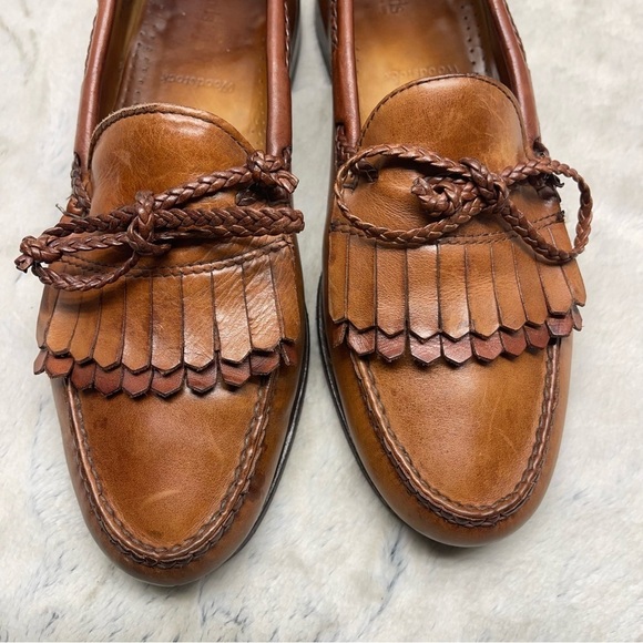 Allen Edmonds Enfield Brown Leather Kiltie Tassel Loafers Size 9.5 D Shoes main image 10